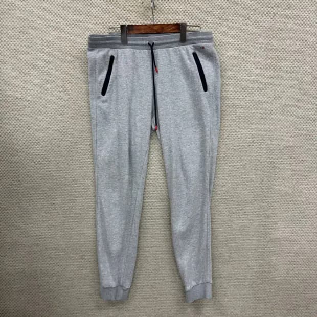 타미힐피거 그레이 츄리닝바지 조거팬츠 84 D09897