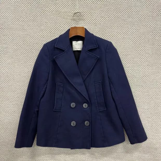 자라 ZARA 버튼 캐주얼 여성 코트 85 D10188