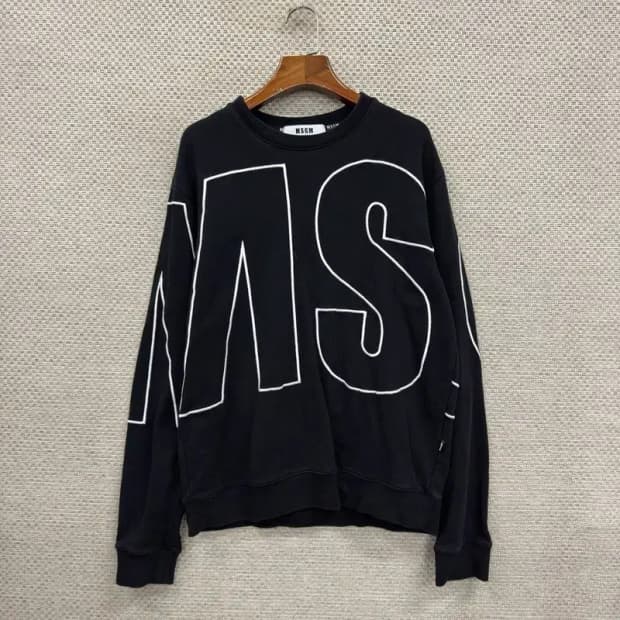 엠에스지엠 MSGM 자수로고 스웻셔츠 맨투맨 100 D10204