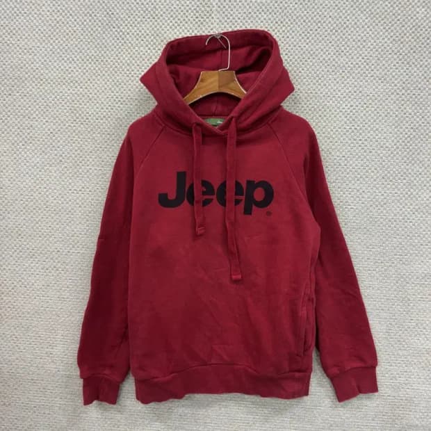 지프 JEEP 프린팅로고 캐주얼 약기모 후드티 95 D10517