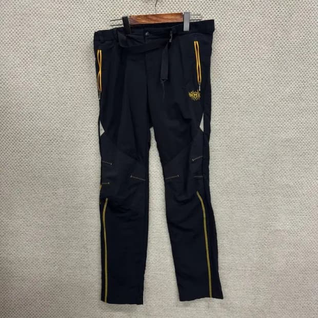 K2 등산 아웃도어 기능성 블랙 등산바지 31인치 D10656