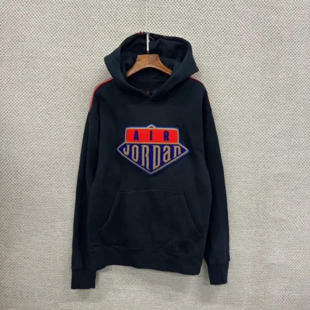 나이키 조던 빅로고 자수 약기모 후드티 100 D10869