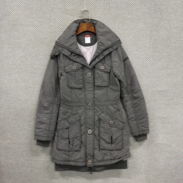 아디다스 하이넥 멀티포켓 누빔 점퍼 자켓 85 D11594