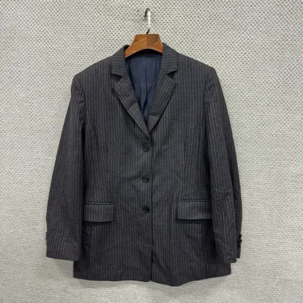 닥스 캐주얼 스트라이프 울 블레이저 자켓 95 D11699