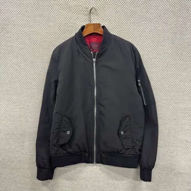 자라 ZARA 캐쥬얼 항공자켓 항공점퍼 블루종 95 D11773