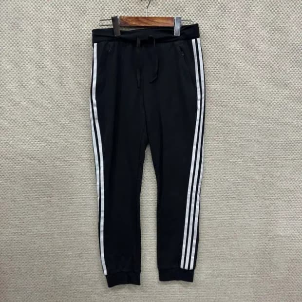 아디다스 검흰 삼선 조거팬츠 츄리닝바지 73 D11946