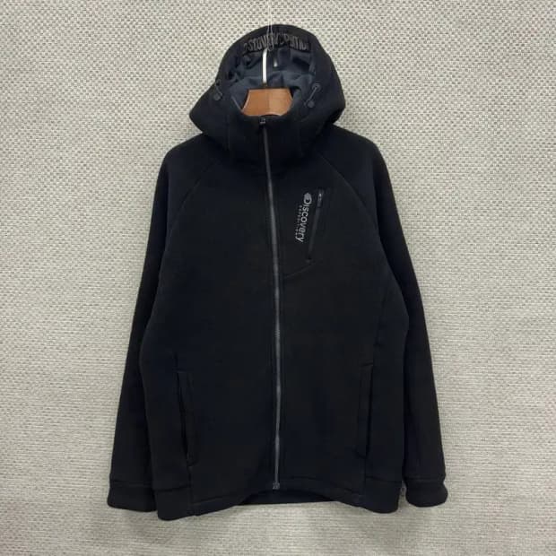 디스커버리 아웃도어 자수로고 플리스 후리스 집업 100 D12002