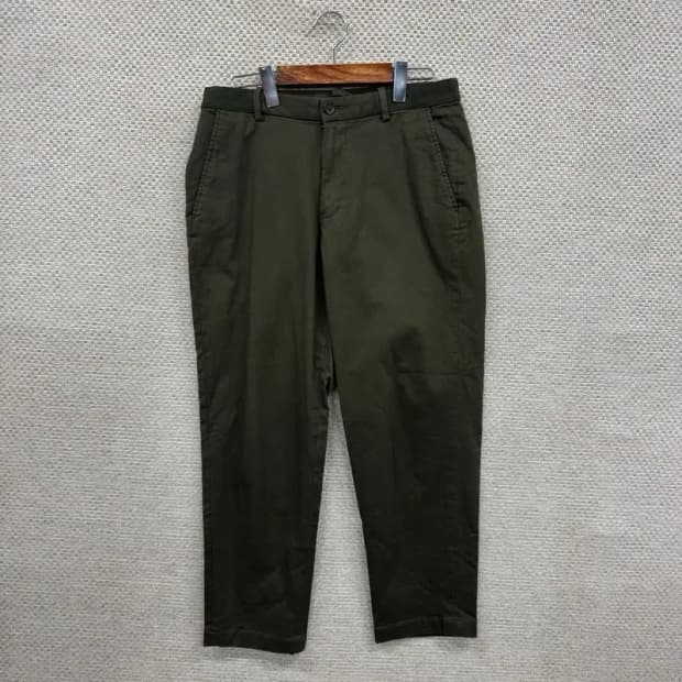 유니클로 캐주얼 코튼팬츠 면바지 M D12028