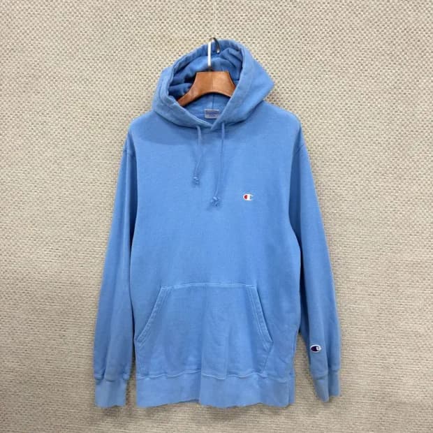 챔피온 어센틱 캐주얼 자수로고 후드티 100 D12004