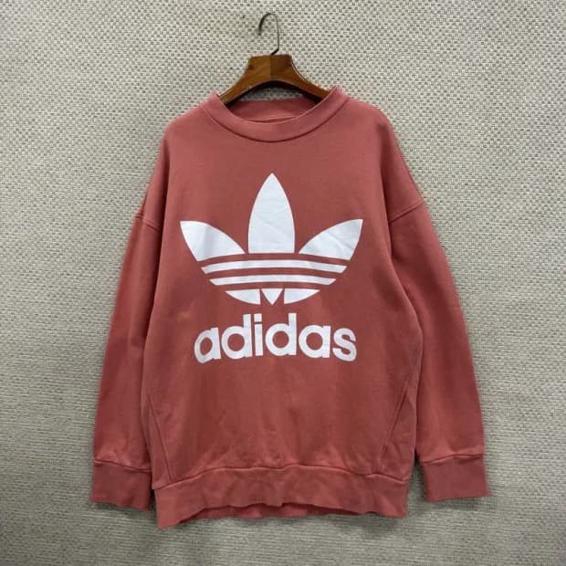 아디다스 빅트레포일 오버핏 스웻셔츠 맨투맨 105 D12081