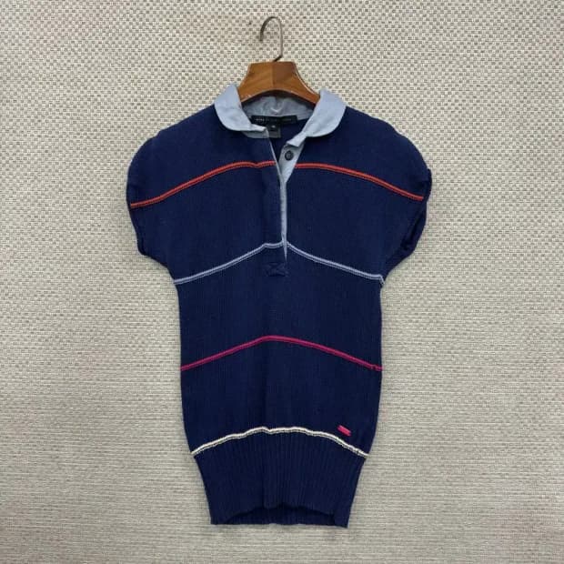 마크바이마크제이콥스 캐주얼 니트 반팔카라티 90 D12083