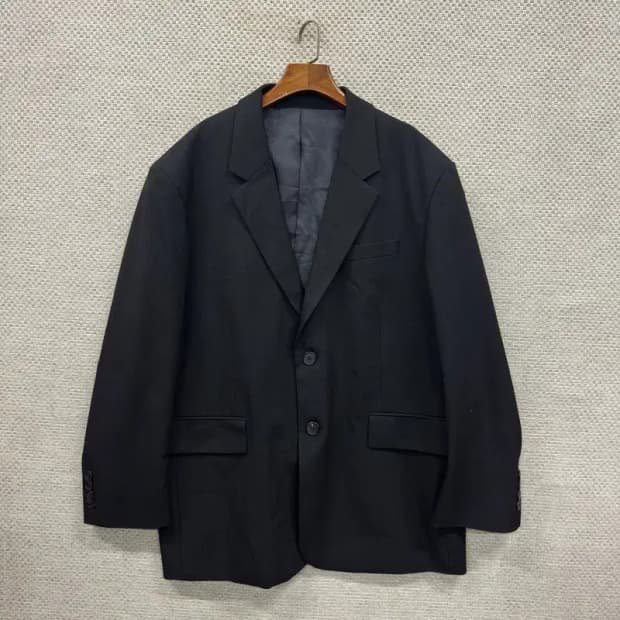 무신사스탠다드 캐주얼 버튼 울 블레이저 자켓 110 D12099
