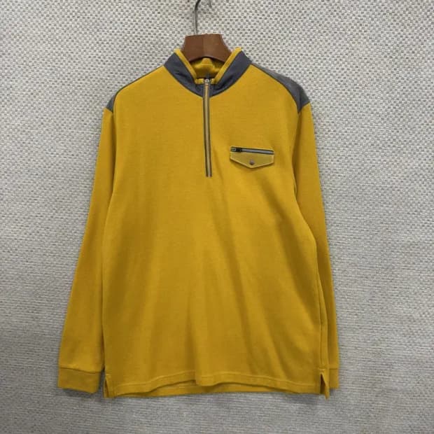 루이까스텔 아웃도어 등산 반집업 긴팔티 100 D12178