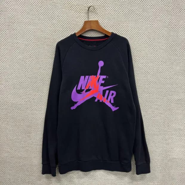 나이키 조던 캐쥬얼 약기모 프린팅 맨투맨 95 D12182