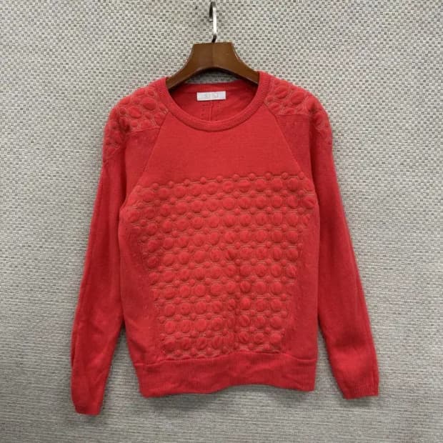 SJSJ 한섬 캐쥬얼  울 니트 스웨터 90 D12263