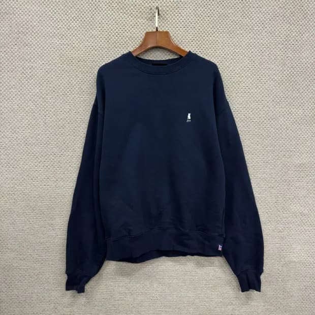 예일 캐쥬얼 자수로고 오버핏 맨투맨 90 D12257