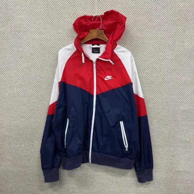 나이키 트레이닝 운동 오버핏 바람막이 자켓 90 A00019