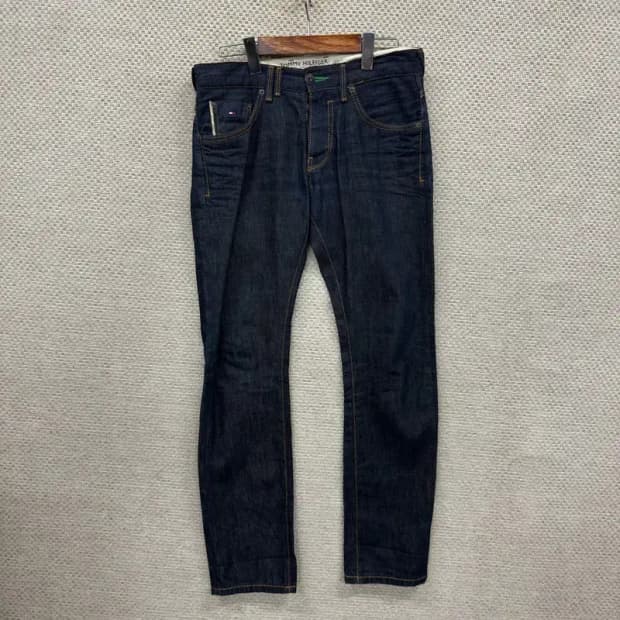 타미힐피거 올드스쿨 슬림핏 데님 청바지 31인치 A00119