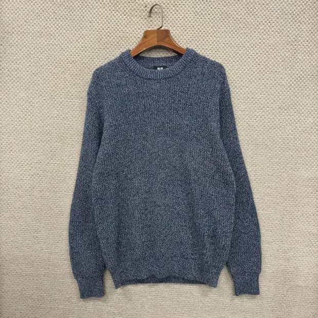 유니클로 라운드 넥 오버핏 스웨터 니트 105 A00172