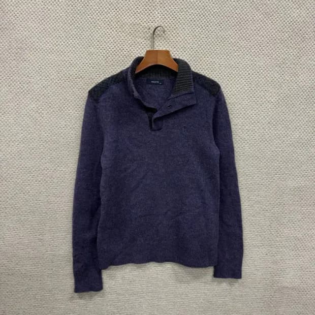 헤지스 캐쥬얼 반폴라 스웨터 니트 105 A00248