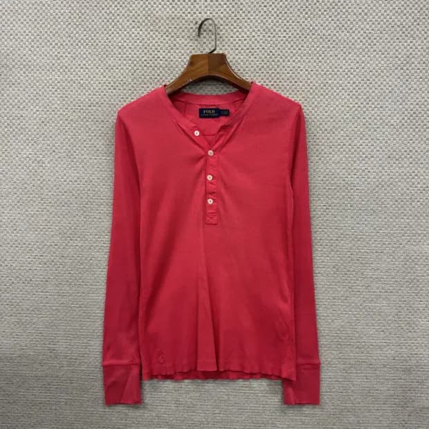 폴로 헨리넥 롱 슬리브 긴팔티 85 A00251