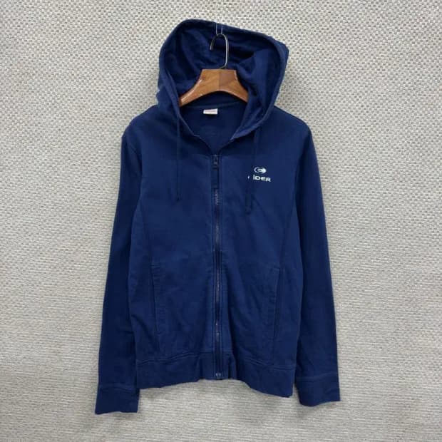 아이더 아웃도어 등산 자수로고 후드 집업 100 A00252