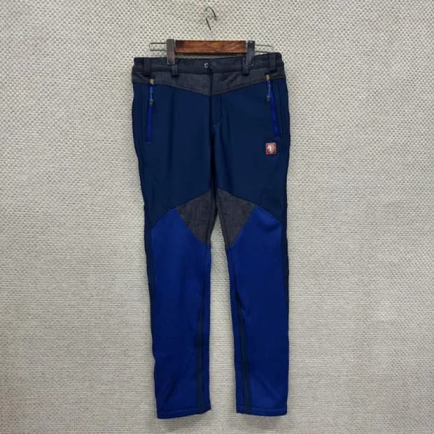 블랙야크 아웃도어 등산 기능성 반밴딩 바지 27인치 A00276