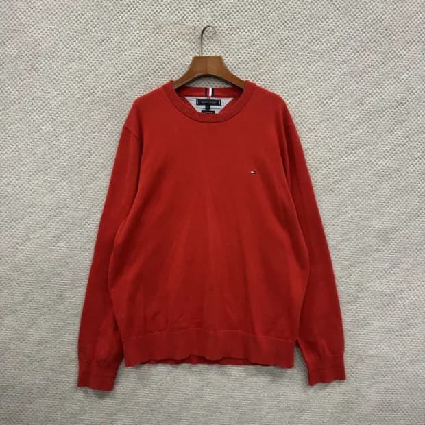 타미힐피거 캐쥬얼 자수로고 스웻셔츠 맨투맨 105 A00347