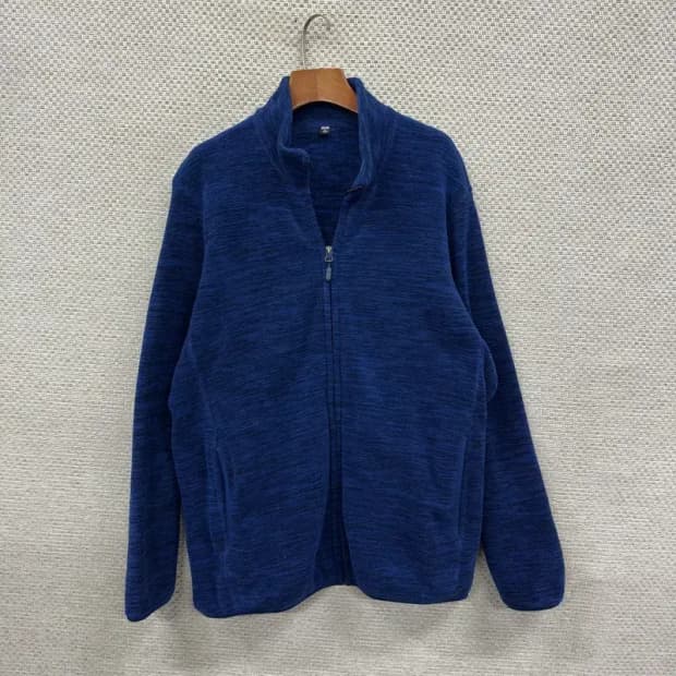 유니클로 캐쥬얼 네이비 후리스 집업 105 A00402