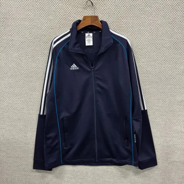 아디다스 자수로고 트랙탑 져지 집업 105 A00488