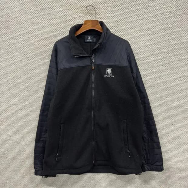 블랙야크 아웃도어 자수로고 플리스 후리스 집업 105 A00508