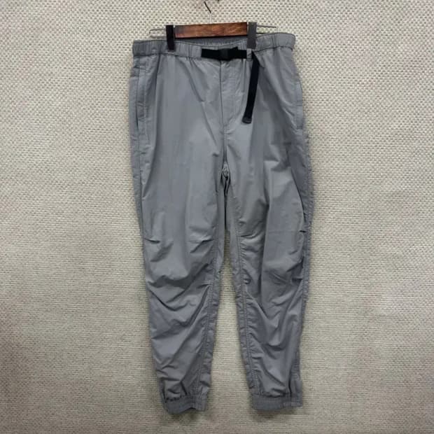 무신사스탠다드 벨티드 조거 밴딩 츄리닝바지 32인치 A00678