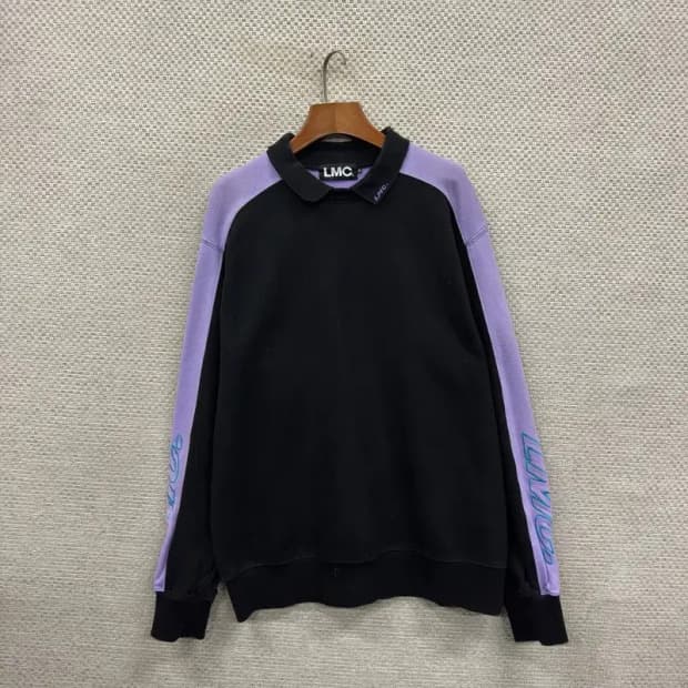 LMC 스트릿 사이드라인 스웻셔츠 카라 맨투맨 95 A00665