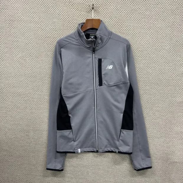 뉴발란스 캐주얼 프린팅로고 트랙탑 져지 집업 95 A00727