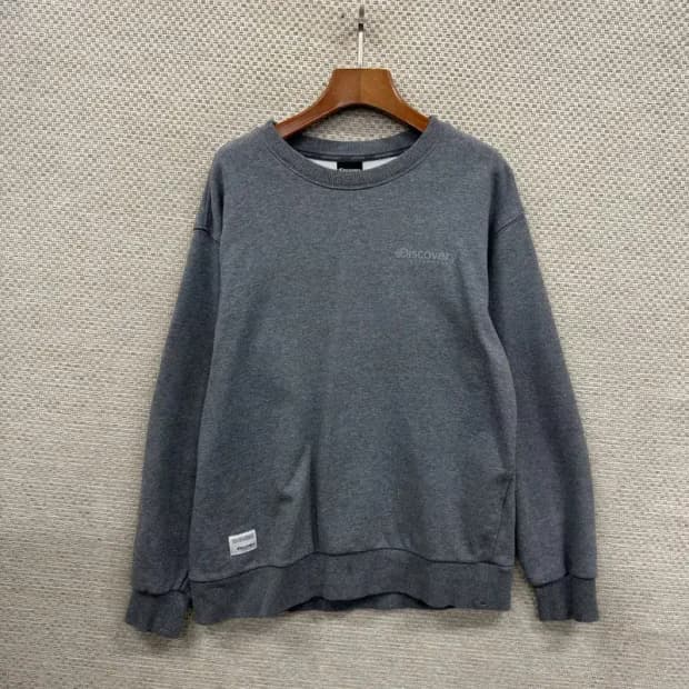 디스커버리 캐주얼 프린팅로고 스웻셔츠 맨투맨 95 A00731