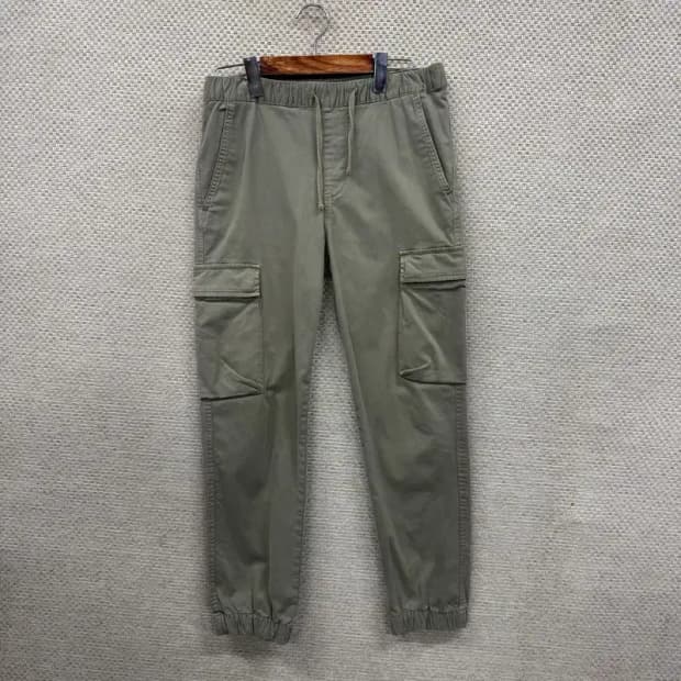 자라 ZARA 조거 카고 밴딩 츄리닝바지 S A00756