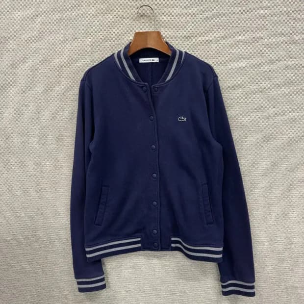 라코스테 캐주얼 자수로고 바시티자켓 야구잠바 100 A00883