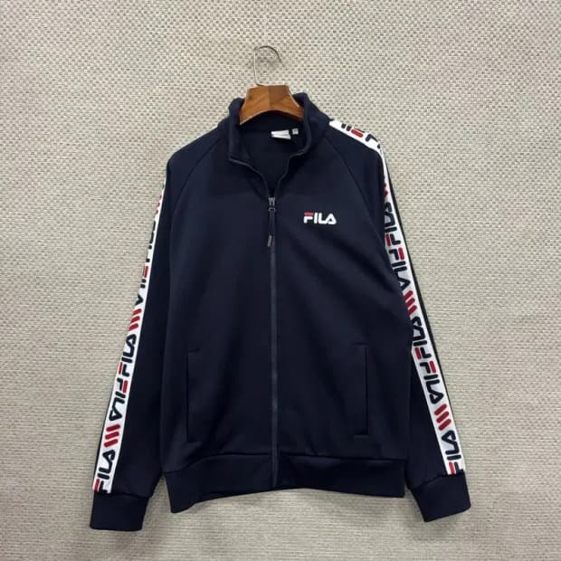 필라 프린팅로고 트랙탑 져지 집업 L A00885