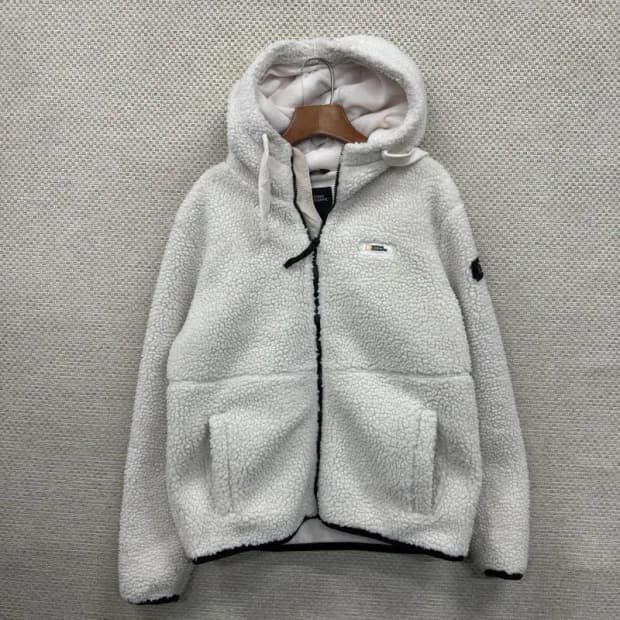 내셔널지오그래픽 자수로고 와펜 플리스 후리스 집업 95 A00898