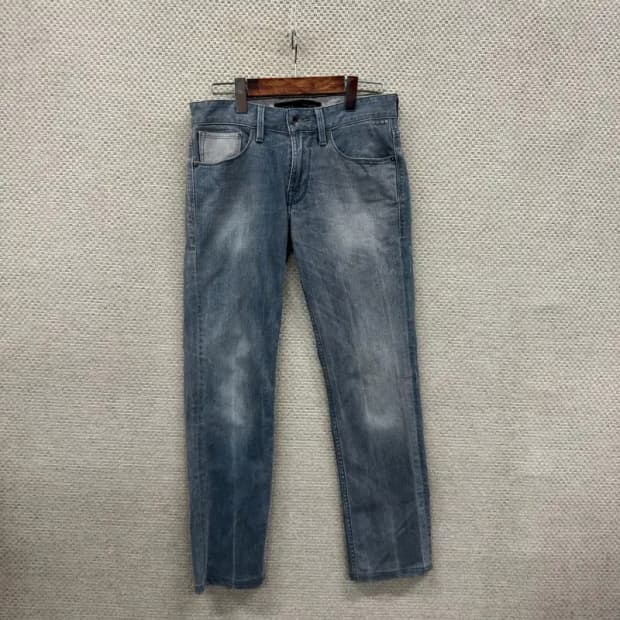 게스 빈티지워싱 스판 데님 청바지 28인치 A00917