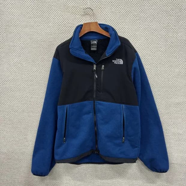 노스페이스 아웃도어 자수로고 약기모 플리스 후리스 집업 S A00899