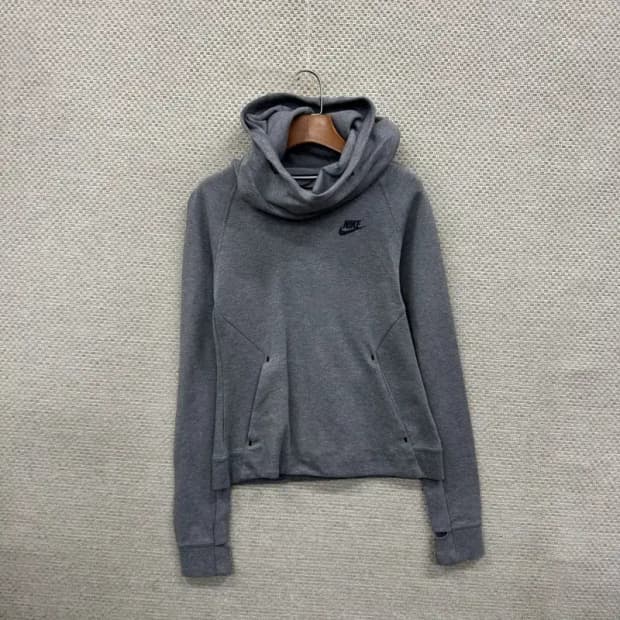 나이키 테크팩 프린팅로고 터틀넥 후드티 S A00970