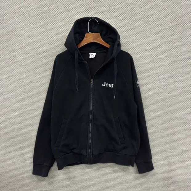 지프 JEEP 캐주얼 자수로고 후드집업 S A01046