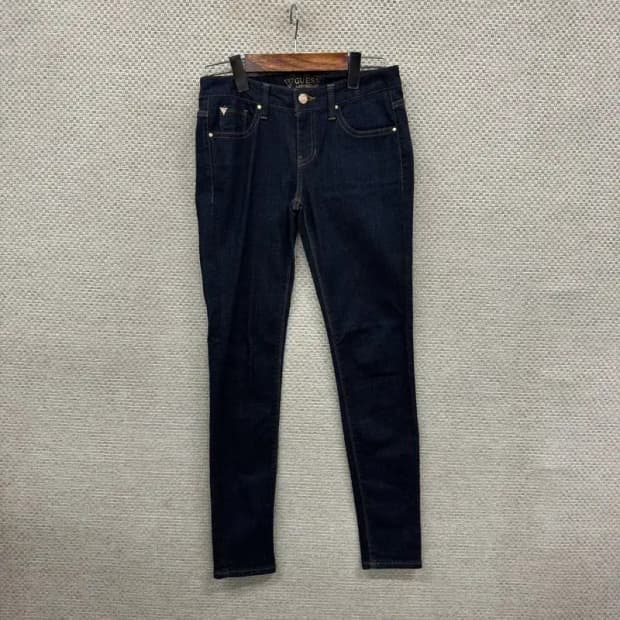 게스 캐주얼 금장 스판 데님 청바지 26인치 A01070