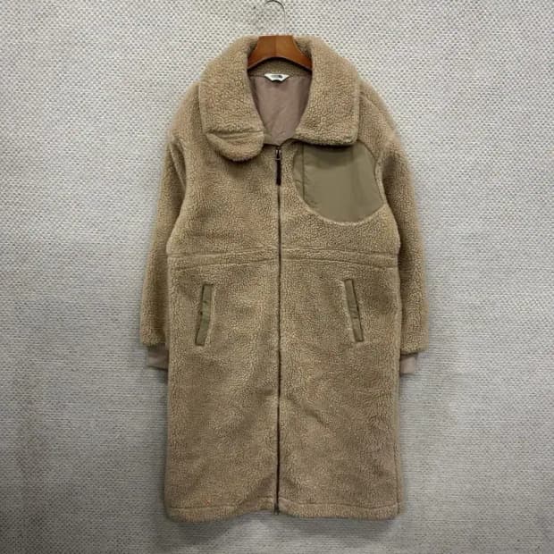 노스페이스 화이트라벨 오버핏 플리스 후리스 코트 85 A01130