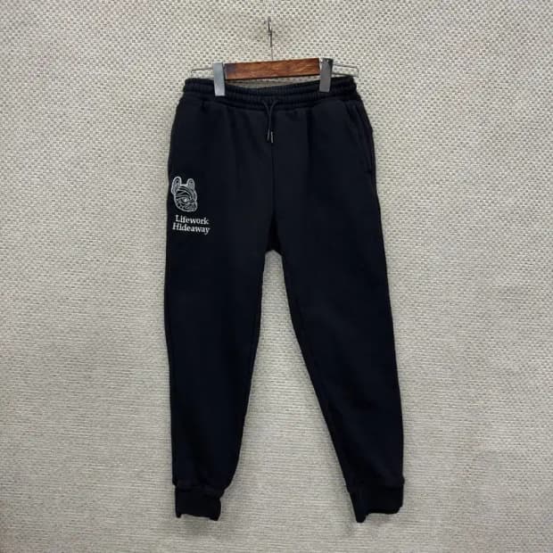 라이프워크 빅로고 조거 기모 츄리닝바지 S A01154