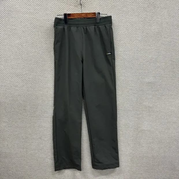 내셔널지오그래픽 아웃도어 패치로고 기모 츄리닝바지 71 A01155