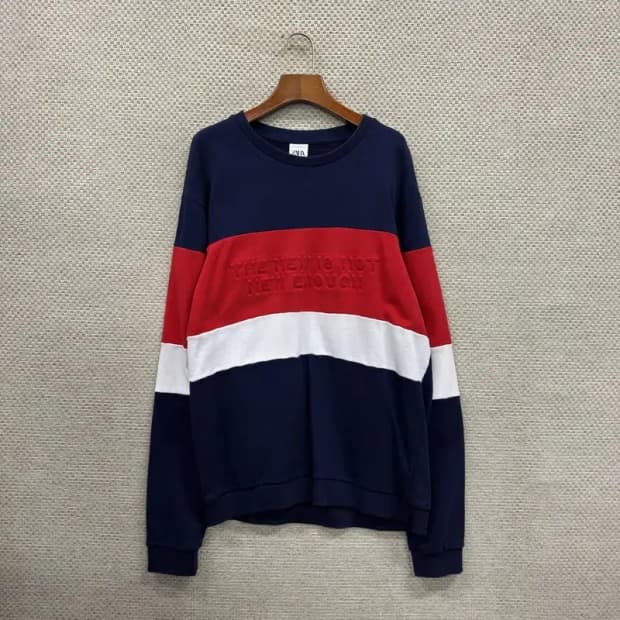 자라 ZARA 캐주얼 스웻셔츠 맨투맨 XL A01128