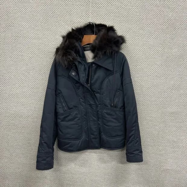 타임 한섬 퍼후드 여성 자켓 90 A01132