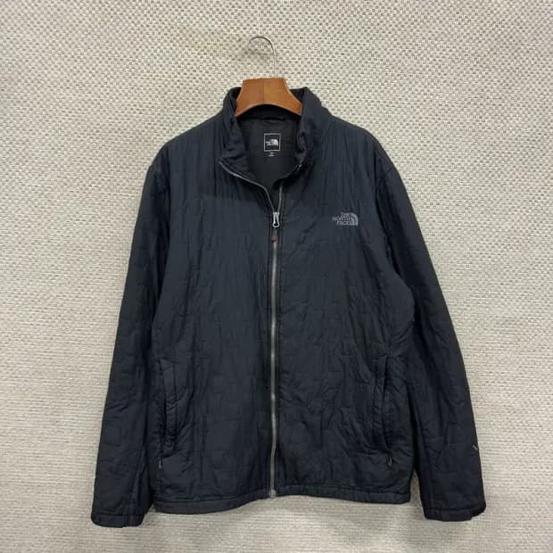 노스페이스 아웃도어 자수로고 경량 패딩 자켓 110 A01141